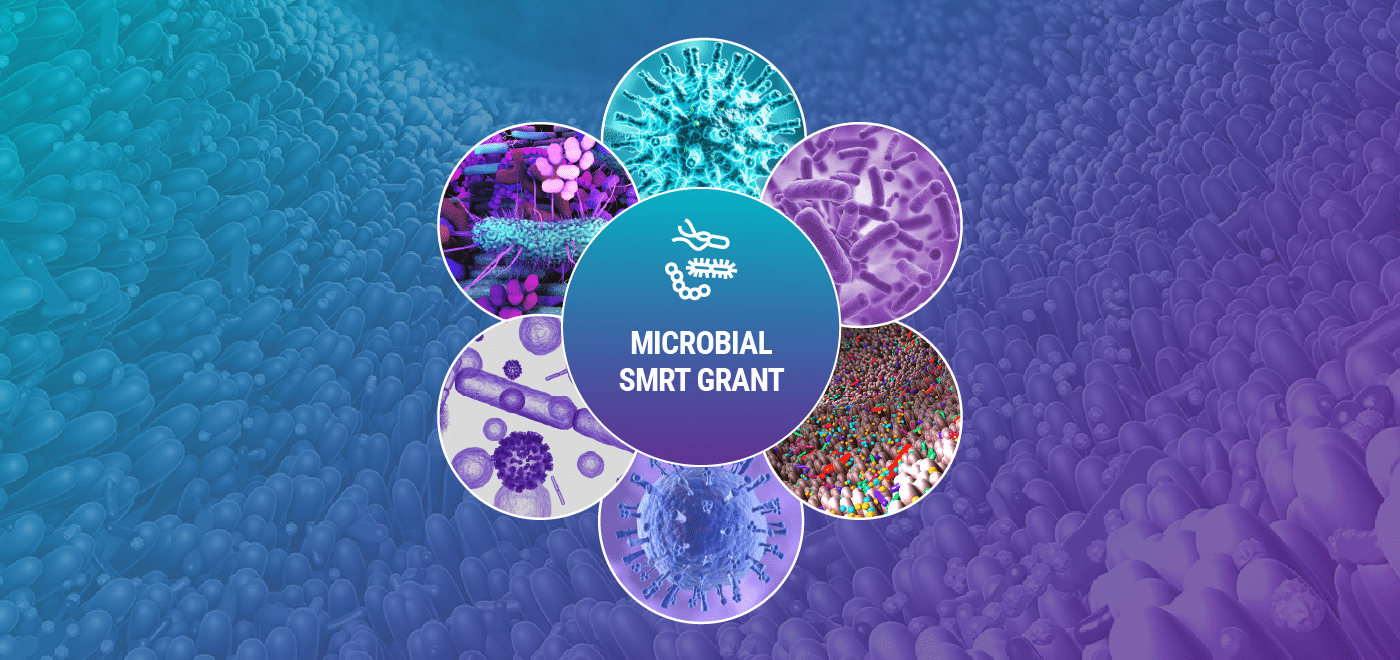 Homepage card image for the 2024 Microbial SMRT Grant